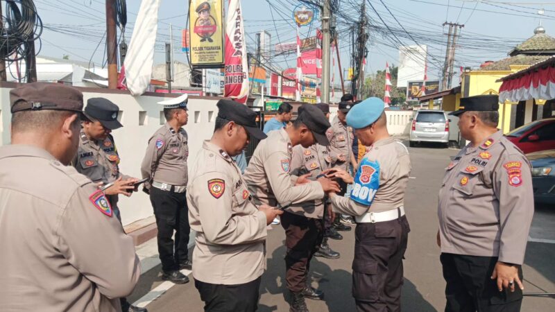 Propam Tigaraksa Perkuat Pengawasan Personel, Sasar Judol dan Pinjol