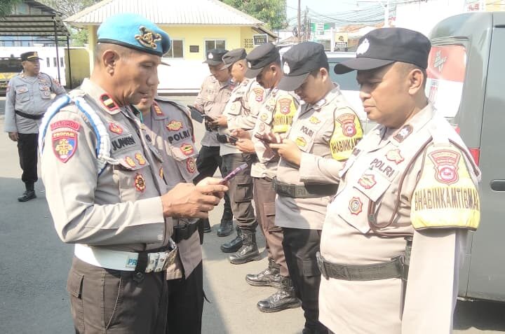 Propam Polsek Pasarkemis Perkuat Pengawasan Personel, Sasar Judol dan Pinjol