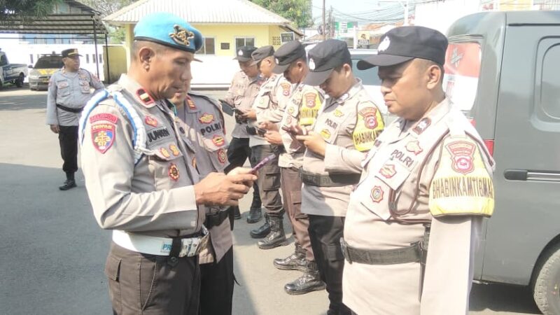 Propam Polsek Pasarkemis Perkuat Pengawasan Personel, Sasar Judol dan Pinjol