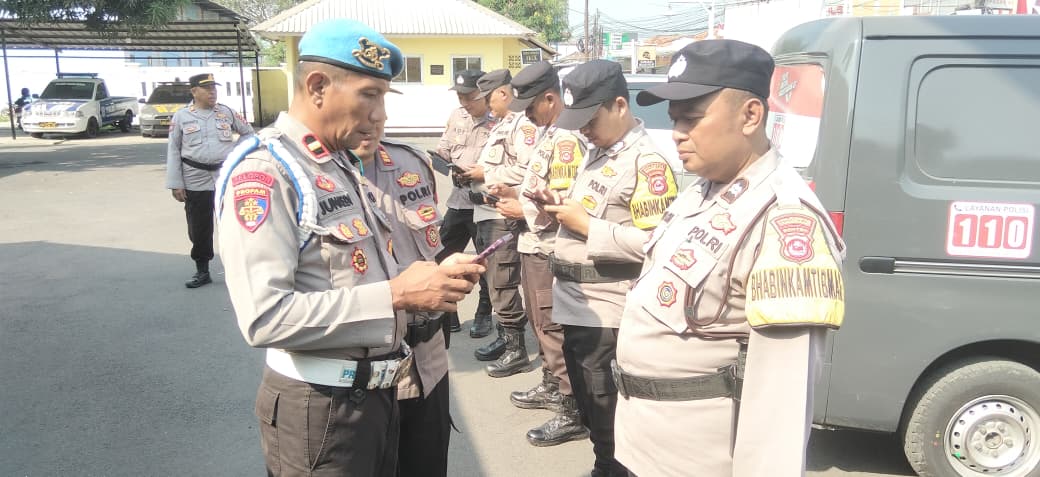 Propam Polsek Pasarkemis Perkuat Pengawasan Personel, Sasar Judol dan Pinjol