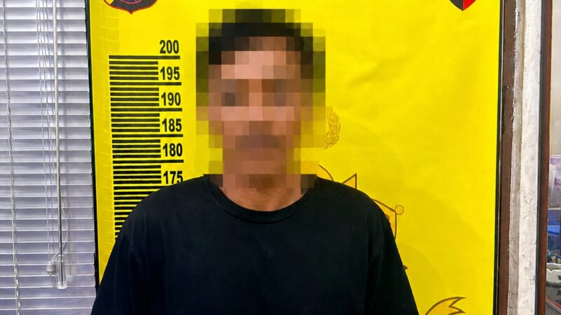 Polres Kotawaringin Timur Menangkap Seorang Warga Karena Kedapatan Membakar Lahan