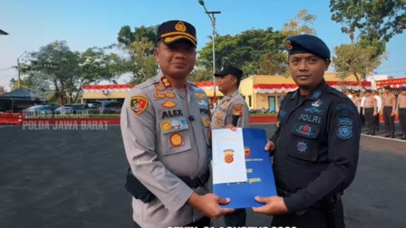 Dedikasi Tangani Kebakaran hingga Dukung Ketahanan Pangan, Polres Cianjur Beri Penghargaan