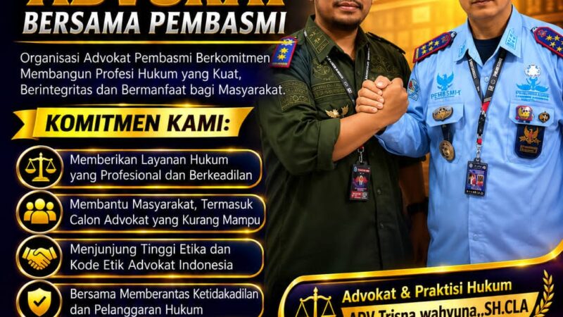 Adv.Trisna Wahyuna ,S.H,.CLA : Melangkah Menjadi Advokat Yang Profesional