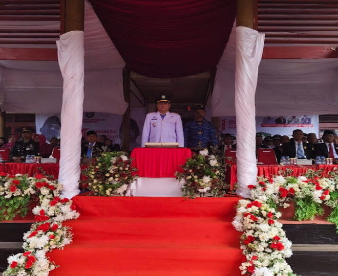 Kecamatan Parenggean Gelar Upacara Bendera HUT RI ke-81, Ketua DPRD Kotim Tekankan Keadilan Pembangunan