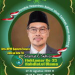 Ketua DPRD Kabupaten Sidoarjo Sampaikan Selamat dan Sukses Muktamar ke-35 Nahdlatul Ulama