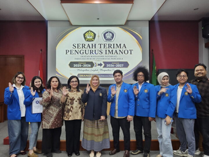 Puguh Kribo Terpilih menjadi Ketua ​IMANOT Fakultas Hukum Universitas Pancasila Pengurus Periode 2026–2027