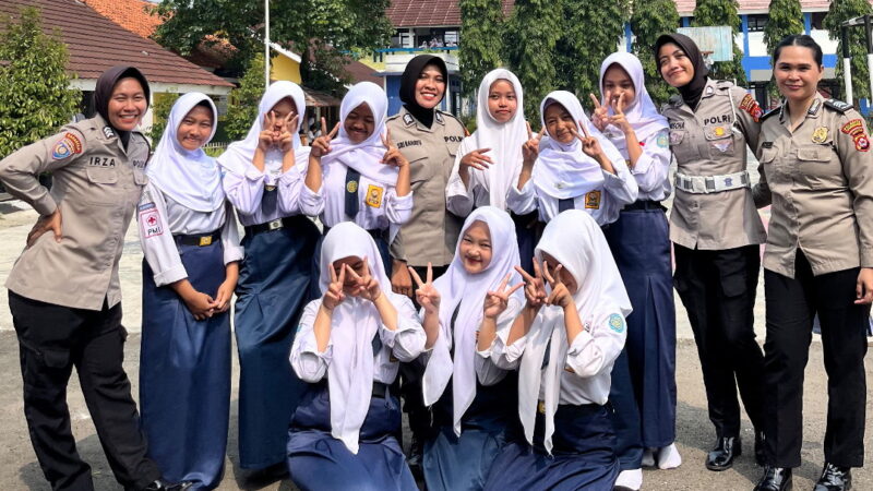 Polwan Goes to School, Polwan Polresta Tangerang Edukasi Remaja tentang Privasi dan Keamanan Diri