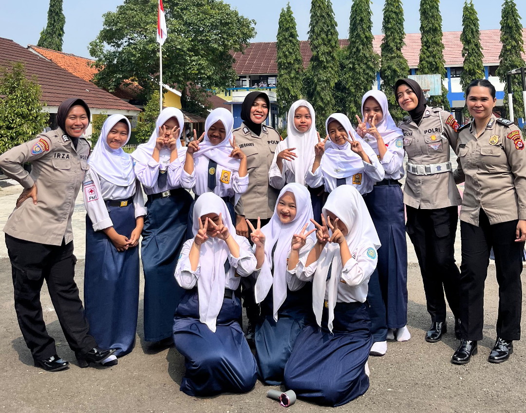 Polwan Goes to School, Polwan Polresta Tangerang Edukasi Remaja tentang Privasi dan Keamanan Diri