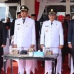 Bupati Sukamara H.Masduki Memimpin Upacara Peringatan HUT RI ke-81