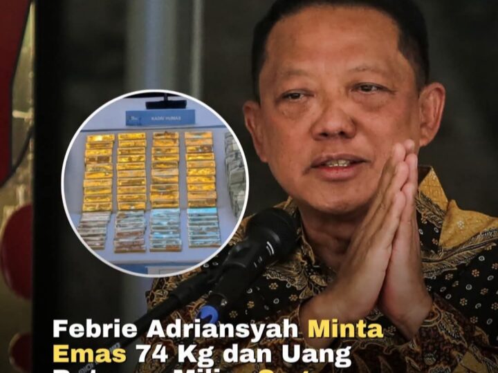 Mantan Jampidsus Febrie Adriansyah Minta Kejagung Kembalikan Emas 74 Kg dan Uang Ratusan Miliar Segera