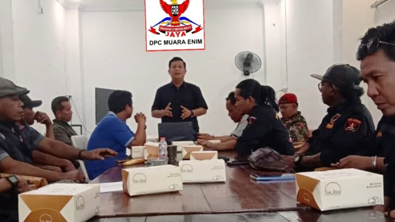 DPC GRIB JAYA MUARA ENIM TEGAS MENOLAK AKSI PROVOKASI DAN INTERVENSI DARI LUAR KABUPATEN MUARA ENIM