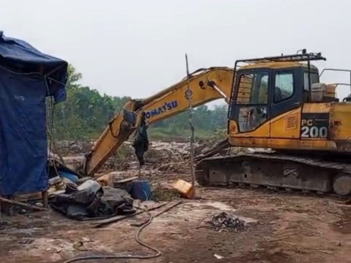 Diduga Tak Mengantongi Izin, Aktivitas Galian C Illegal di Km 14 Tjilik Riwut Dilaporkan ke Polda Kalteng
