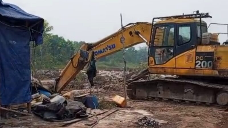 Diduga Tak Mengantongi Izin, Aktivitas Galian C Illegal di Km 14 Tjilik Riwut Dilaporkan ke Polda Kalteng