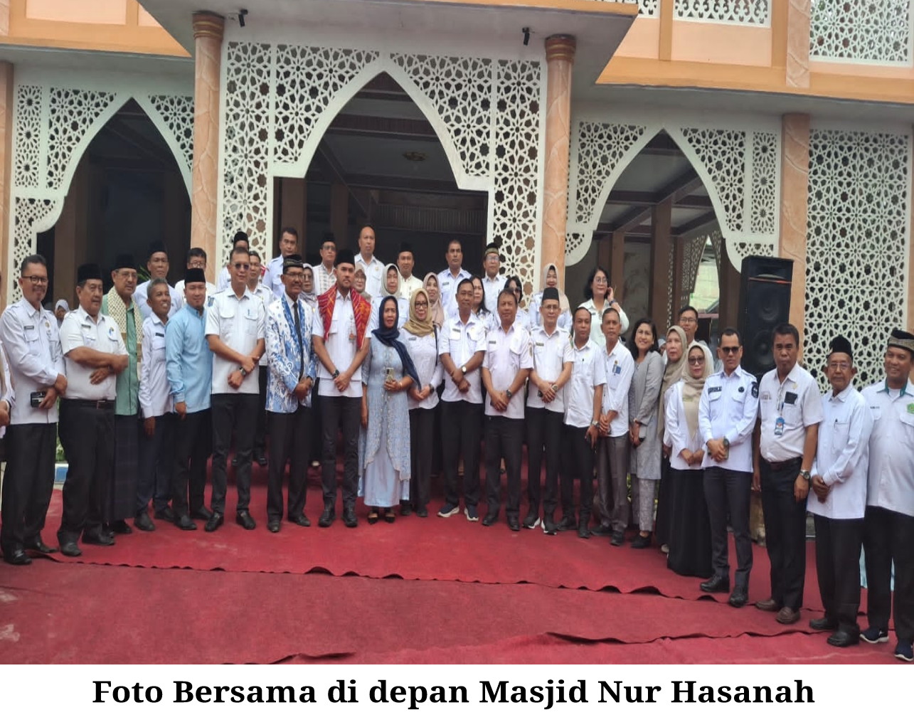 SMA Negeri 2 Lubuk Pakam “Meresmikan Masjid Nur Hasanah Dirangkai Dengan Maulid Nabi Muhammad SAW”