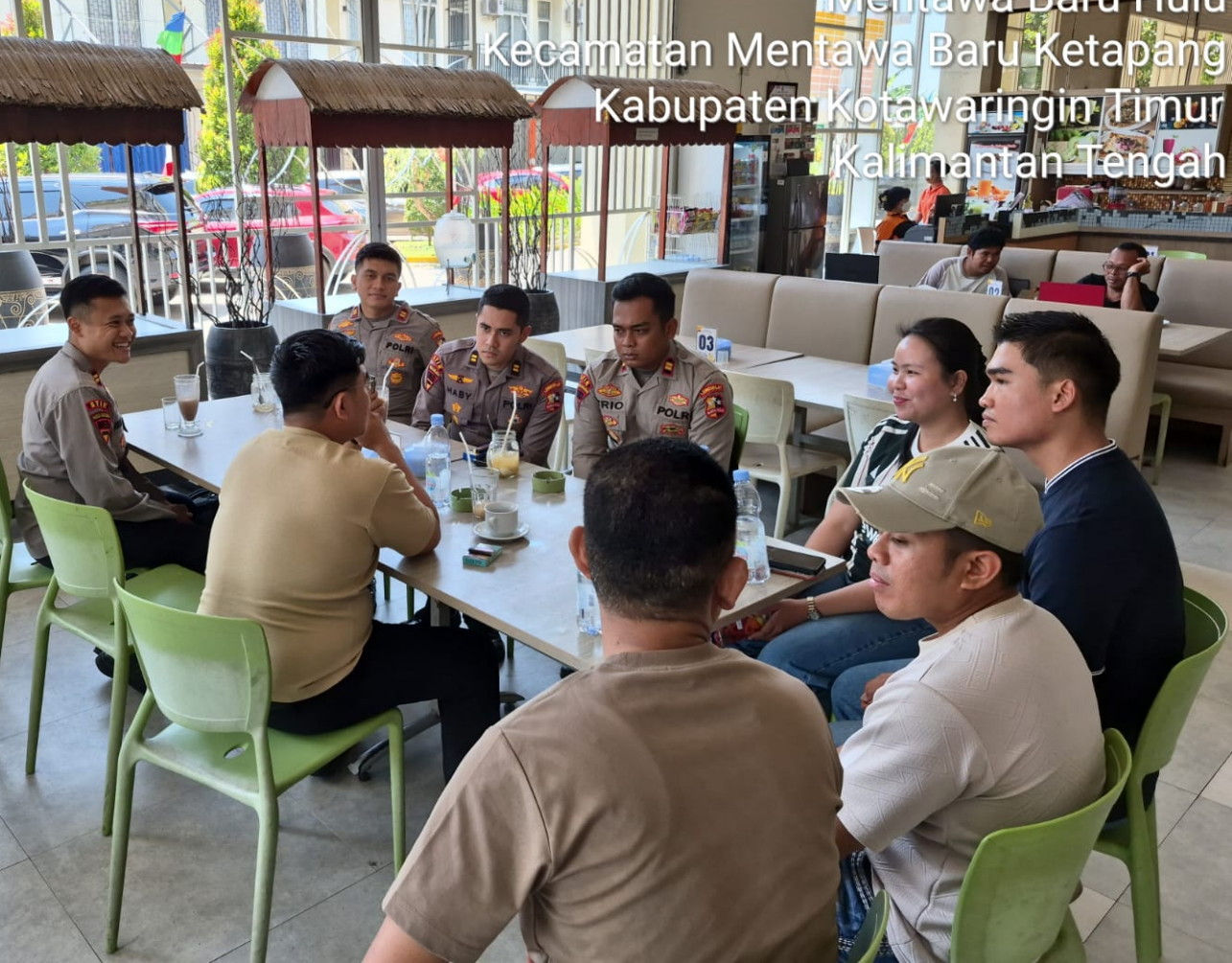 Sinergi Cegah Karhutla, Polres Kotim Sambut Satgas Edukasi Mahasiswa STIK Lemdiklat Polri