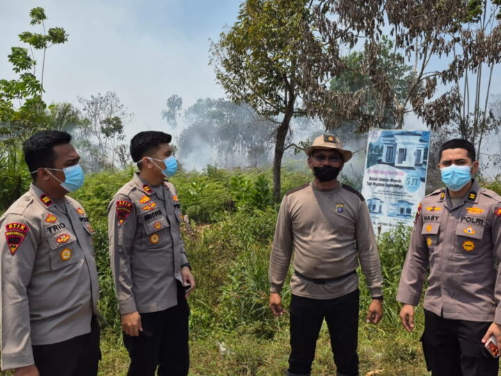 Satgas Edukasi Karhutla Turun ke Lapangan, Sosialisasi Wilayah Rawan di Kotim
