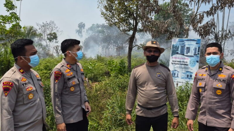 Satgas Edukasi Karhutla Turun ke Lapangan, Sosialisasi Wilayah Rawan di Kotim
