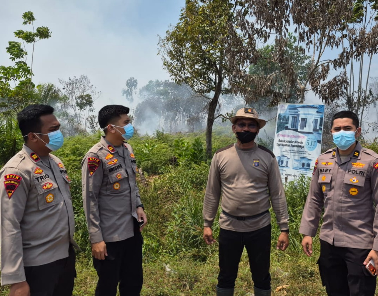 Satgas Edukasi Karhutla Turun ke Lapangan, Sosialisasi Wilayah Rawan di Kotim