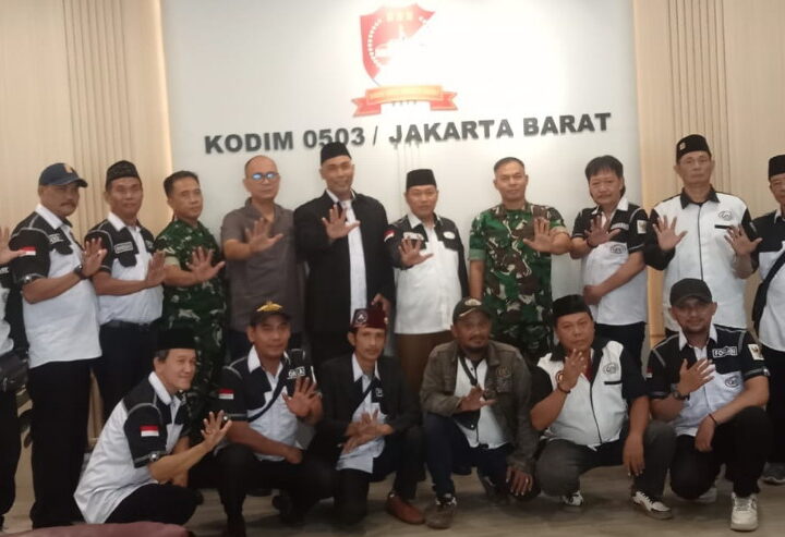 Forkabi Jakbar dan Kodim 0503/JB Sinergi Bersama Jaga Kondusivitas Masyarakat