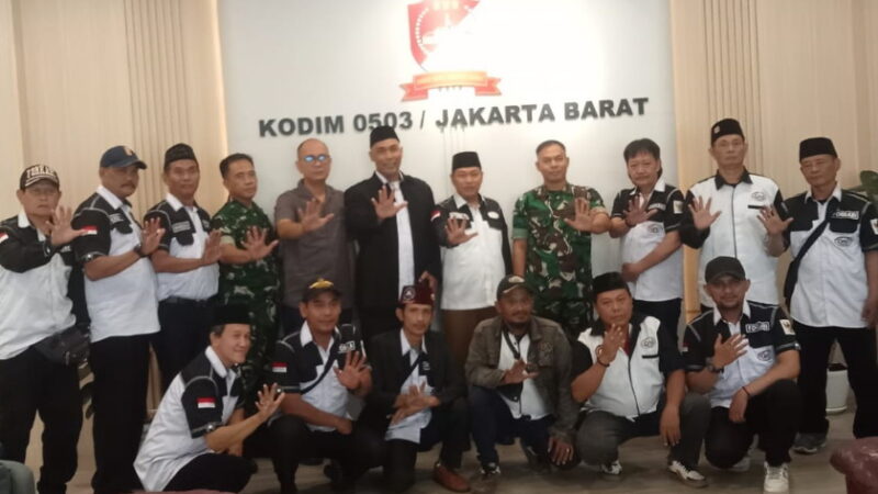 Forkabi Jakbar dan Kodim 0503/JB Sinergi Bersama Jaga Kondusivitas Masyarakat