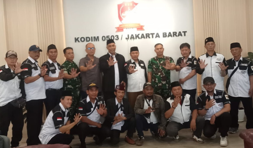 Forkabi Jakbar dan Kodim 0503/JB Sinergi Bersama Jaga Kondusivitas Masyarakat