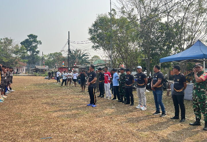 Kapolsek Tigaraksa Hadiri FORCAM Kecamatan Jambe, Semarakkan HUT Kemerdekaan RI ke-81