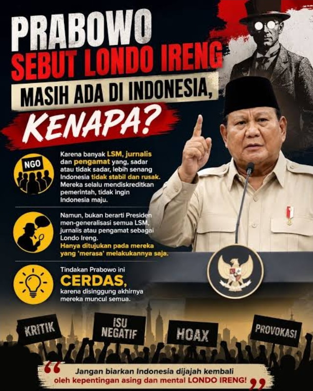 Koalisi Jurnalis dan Masyarakat Sipil di Surabaya Kecam dan Gugat Prabowo Terkait Sebutan Londo Ireng