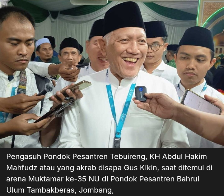 Hasil Muktamar NU Ke-35 Menetapkan Gus Kikin Resmi Terpilih Jadi Ketum PBNU Masa Khidmat 2026-2031