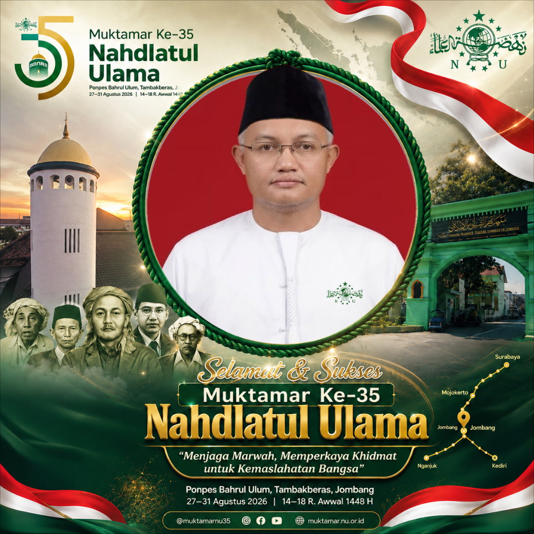 Pemred Berita Umum Nasional INDOPERS Sampaikan Selamat Muktamar ke-35 NU dan Dorong Penguatan Ukhuwah