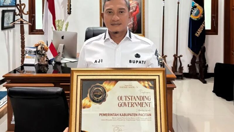 Kabupaten Pacitan Borong Penghargaan Bergengsi Dalam Ajang Radar Madiun Award 2026