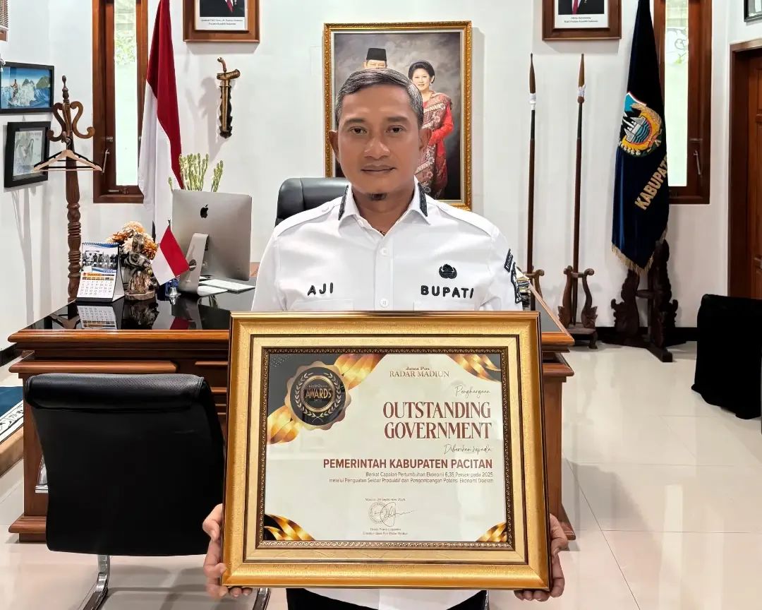 Kabupaten Pacitan Borong Penghargaan Bergengsi Dalam Ajang Radar Madiun Award 2026
