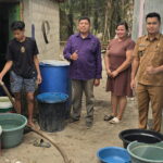 PT. Swadaya Sapta Putra (SSP) Bersama Pemdes Bajarau Salurkan Bantuan Air Bersih untuk Warga Terdampak Kekeringan
