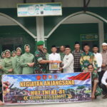Sambut HUT ke-81 TNI Tahun 2026, Kodim 1015/Sampit Gelar Anjangsana dan Serahkan Tali Asih
