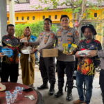 Satgas PTIK Berikan Bantuan Alsus Pemadam Kebakaran kepada Relawan Kelurahan Ketapang