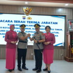Serah Terima Jabatan Kapolres Kotawaringin Timur di Mapolda Kalteng