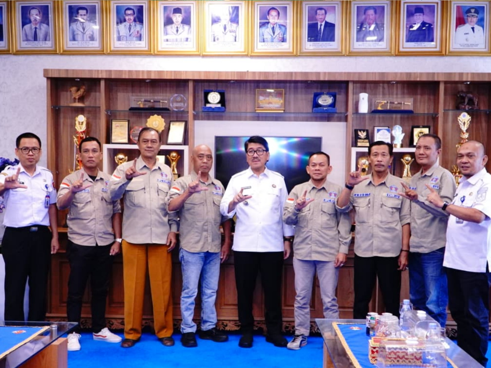 Bupati Lampung Utara Terima Audiensi KWRI