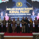 Komandan Kodim 1015/Sampit Hadiri Prosesi Penyambutan Kapolres Kotim