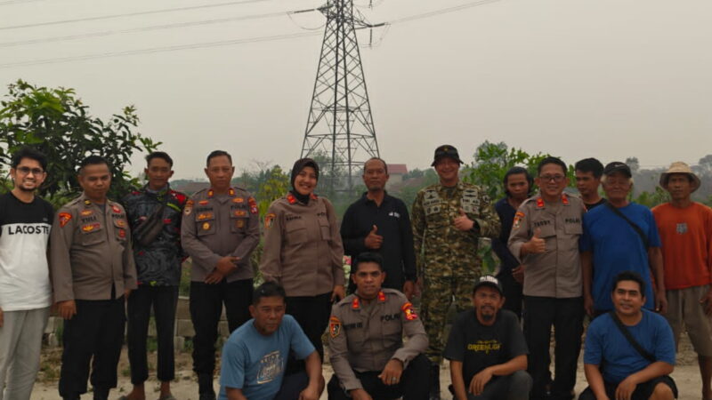 Pokjar XI Sespimen Dikreg 67 Lemdiklat Polri Laksanakan Edukasi Karhutla dan Bakti Sosial Kepada Kelompok Tani