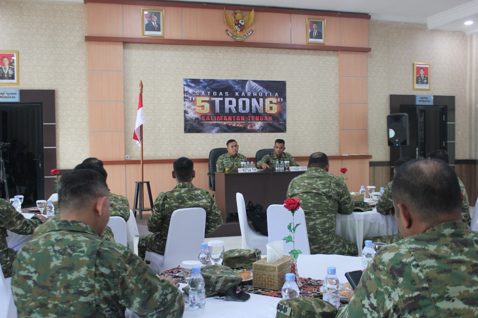 Dandim 1016/Plk Sambut Pasis Dikreg LVI Sesko TNI Tahun 2026