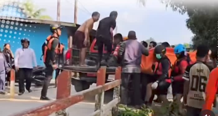 SAR Gabungan Berhasil Temukan Korban Tenggelam di Sungai Kujan Nanga Bulik