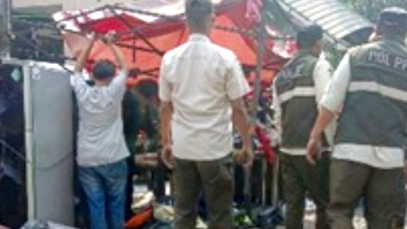 Satpol PP dan Satpel Perhubungan Koja Terindikasi Bermain Kotor Soal Pembongkaran