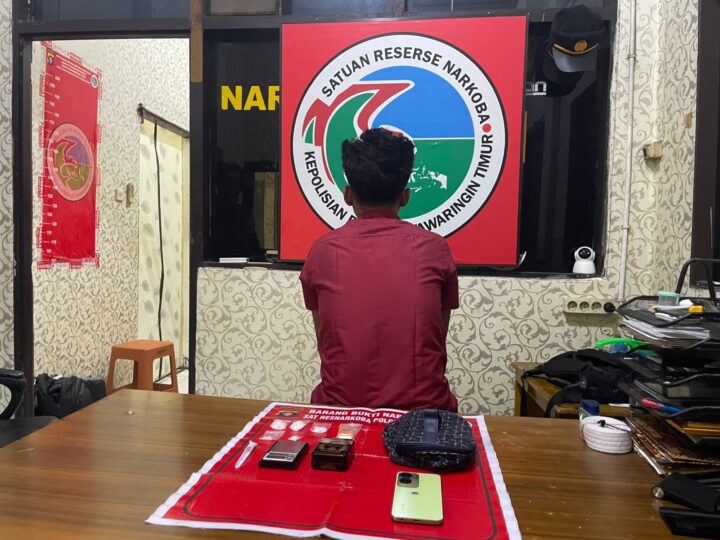 Polres Kotim Amankan Pengedar dan 14 Gram Sabu di Perum Grand Pelita