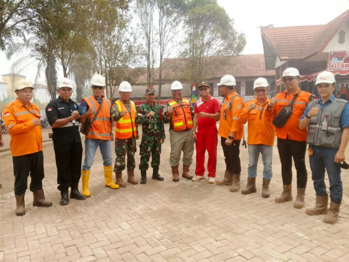 Antisipasi Kebakaran Hutan, Koramil 1015-07/Parenggean Hadiri Apel Siaga Karhutla