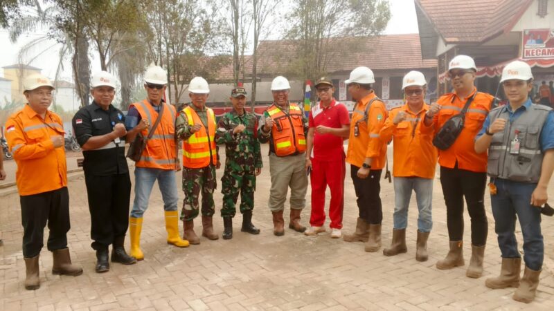Antisipasi Kebakaran Hutan, Koramil 1015-07/Parenggean Hadiri Apel Siaga Karhutla