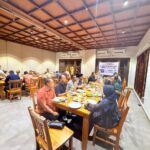 SMSI Deli Serdang Makan Malam Bersama Ketua Umum SMSI Drs.Firdaus.M.Si Di Budaya Resto
