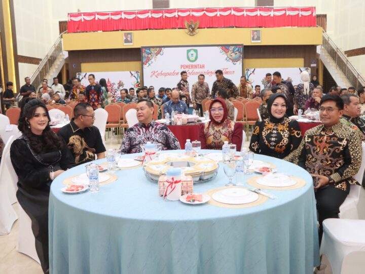 Kenal Pamit Kapolres Kotim Digelar di Rumah Jabatan Bupati