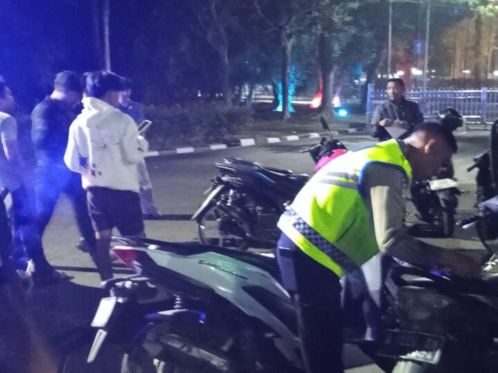 Cegah Balap Liar di Kawasan Pusmpemkab, Satlantas Polresta Tangerang Amankan Empat Motor