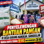 Bantuan Pangan di Desa Karang Nangkah Kabupaten Bangkalan Madura Diduga Diselewengkan, KPM Hanya Terima 10 Kg Dari Yang Seharusnya Diterimakan 30 Kg