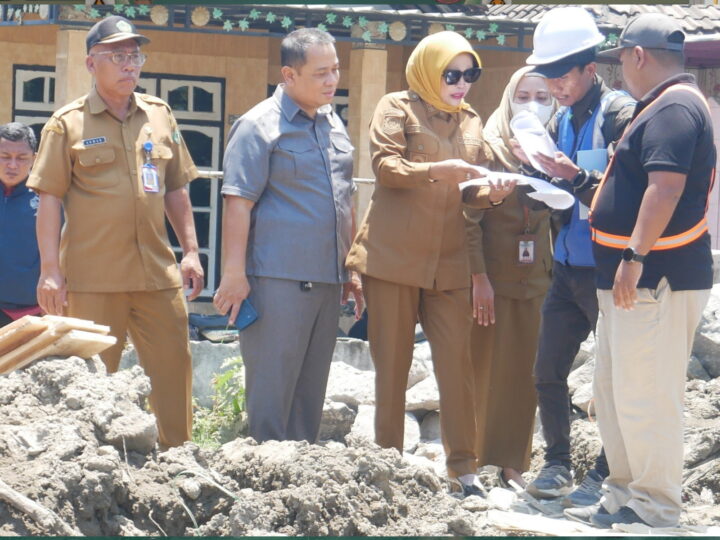 Sidak Proyek Jembatan Candinegoro yang Terlambat, Wabup Sidoarjo Mimik Idayana Temukan Deviasi 28 Persen