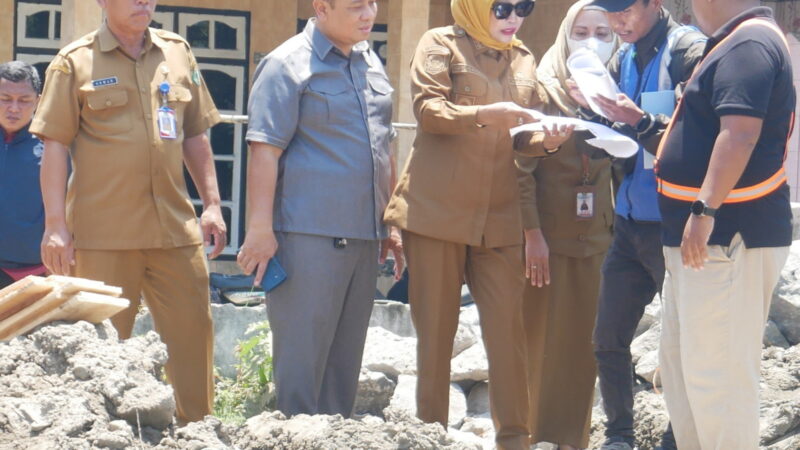 Sidak Proyek Jembatan Candinegoro yang Terlambat, Wabup Sidoarjo Mimik Idayana Temukan Deviasi 28 Persen